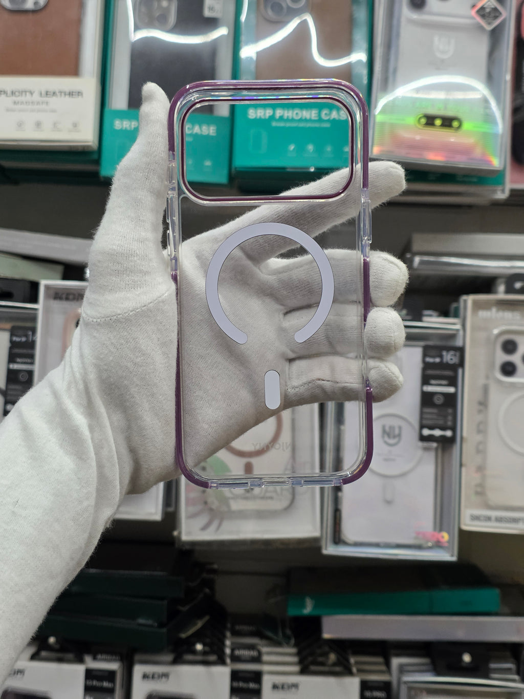NY Transparent ShockProof with Magsafe - iPhone 18 Pro Max Back Cover