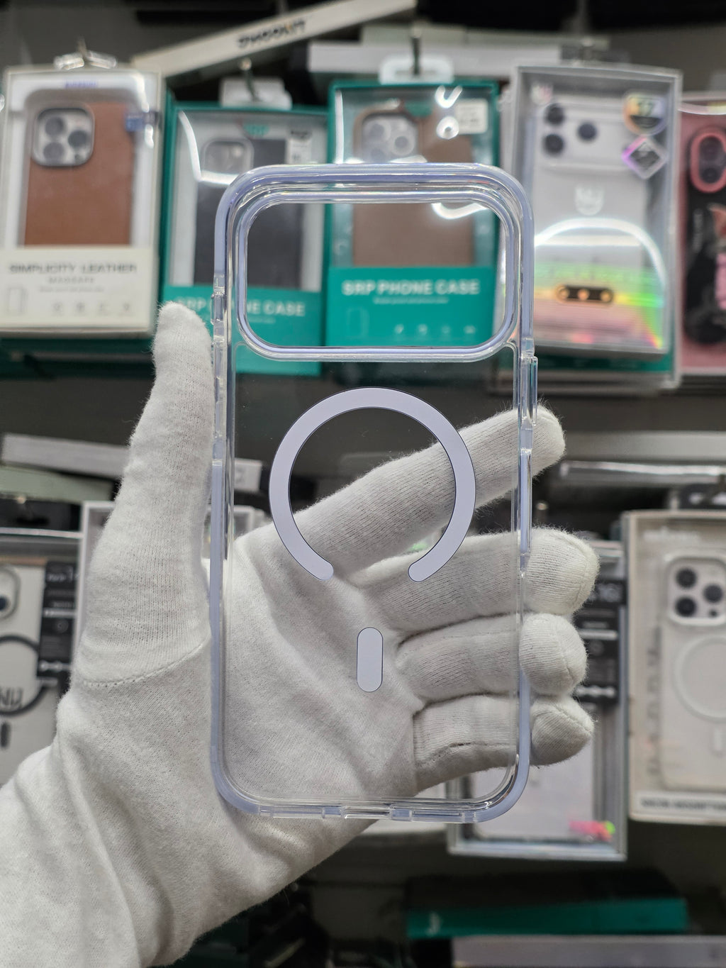 NY Transparent ShockProof with Magsafe - iPhone 18 Pro Max Back Cover