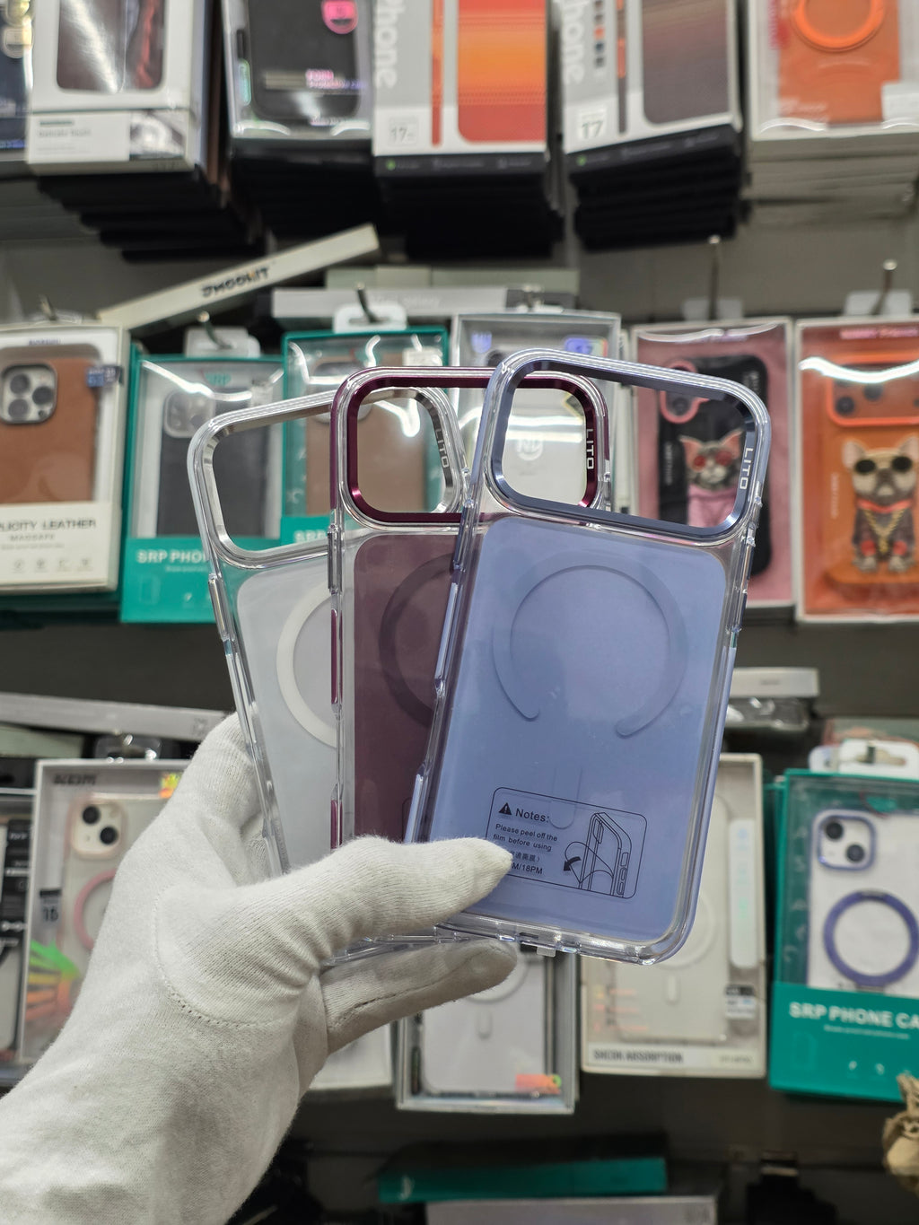 Lito Transparent Magnetic Shockproof Case - iPhone 18 Pro