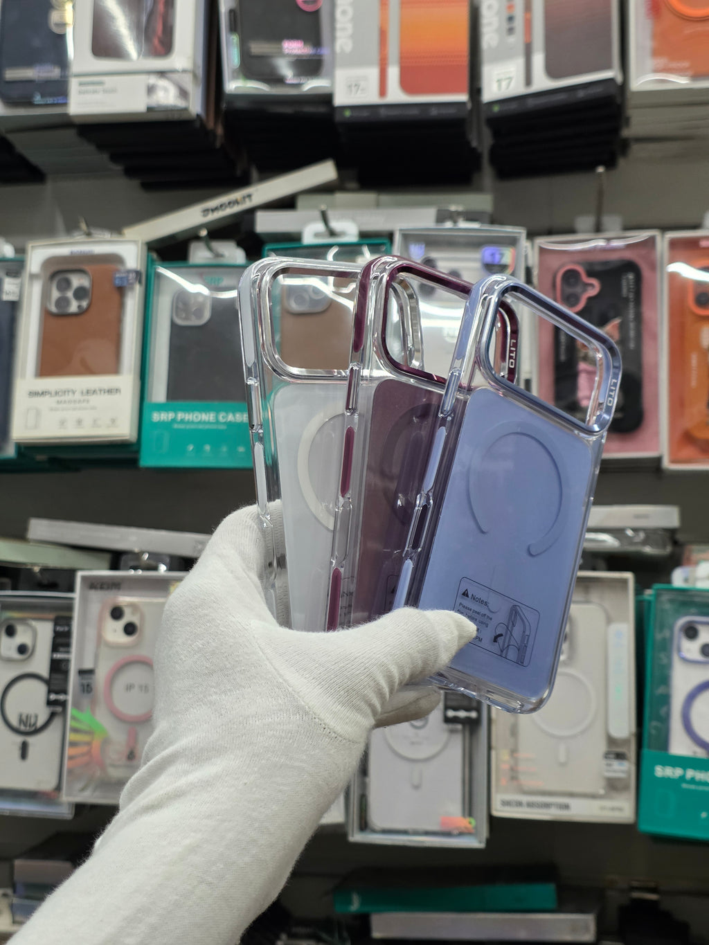 Lito Transparent Magnetic Shockproof Case - iPhone 18 Pro