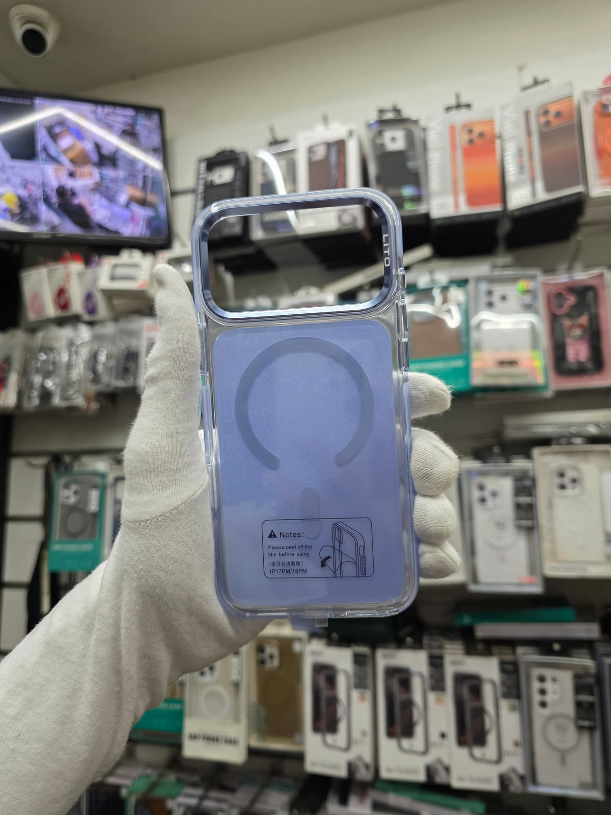 Lito Transparent Magnetic Shockproof Case - iPhone 18 Pro