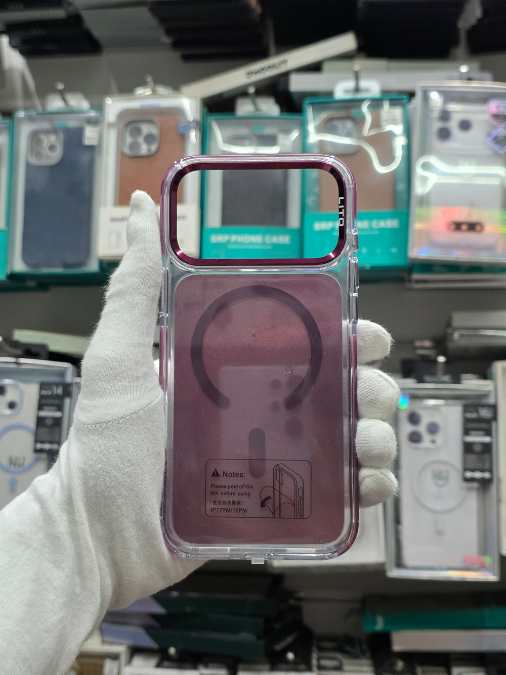 Lito Transparent Magnetic Shockproof Case - iPhone 18 Pro