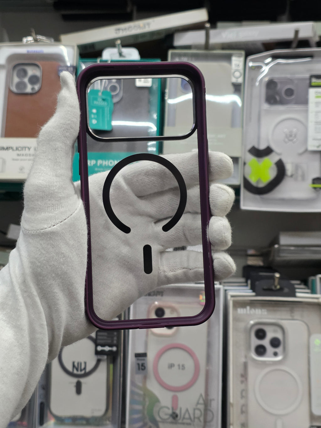 SRP Metallic MagSafe Clear Case - iPhone 18 Pro Back Cover