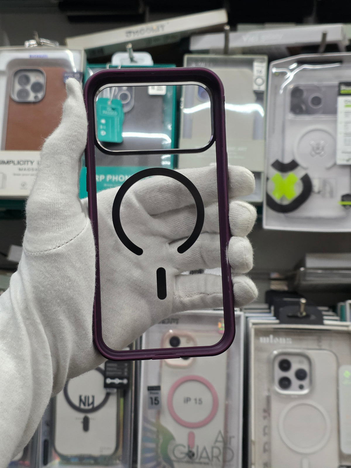 SRP Metallic MagSafe Clear Case - iPhone 18 Pro Back Cover