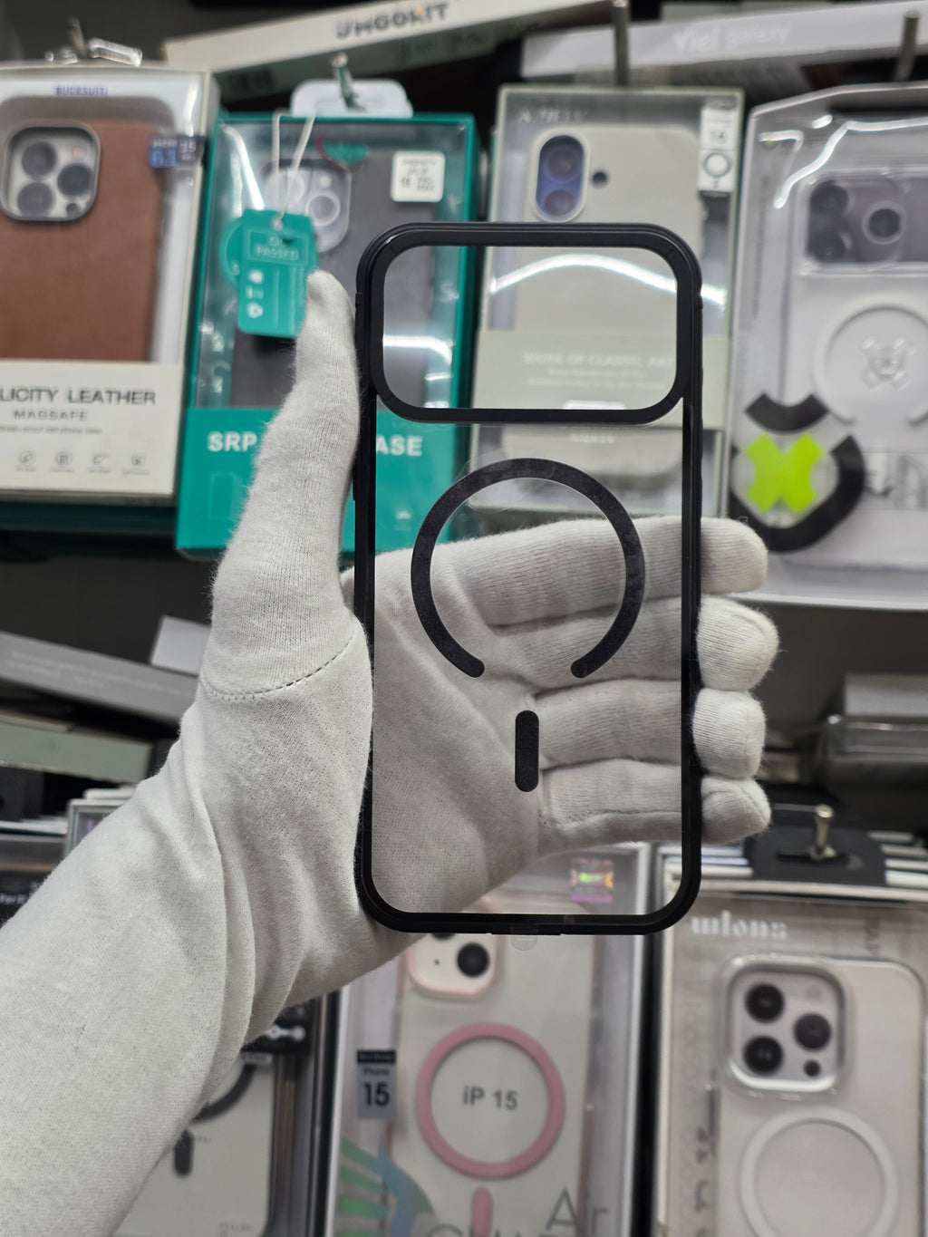 SRP Metallic MagSafe Clear Case - iPhone 18 Pro Back Cover