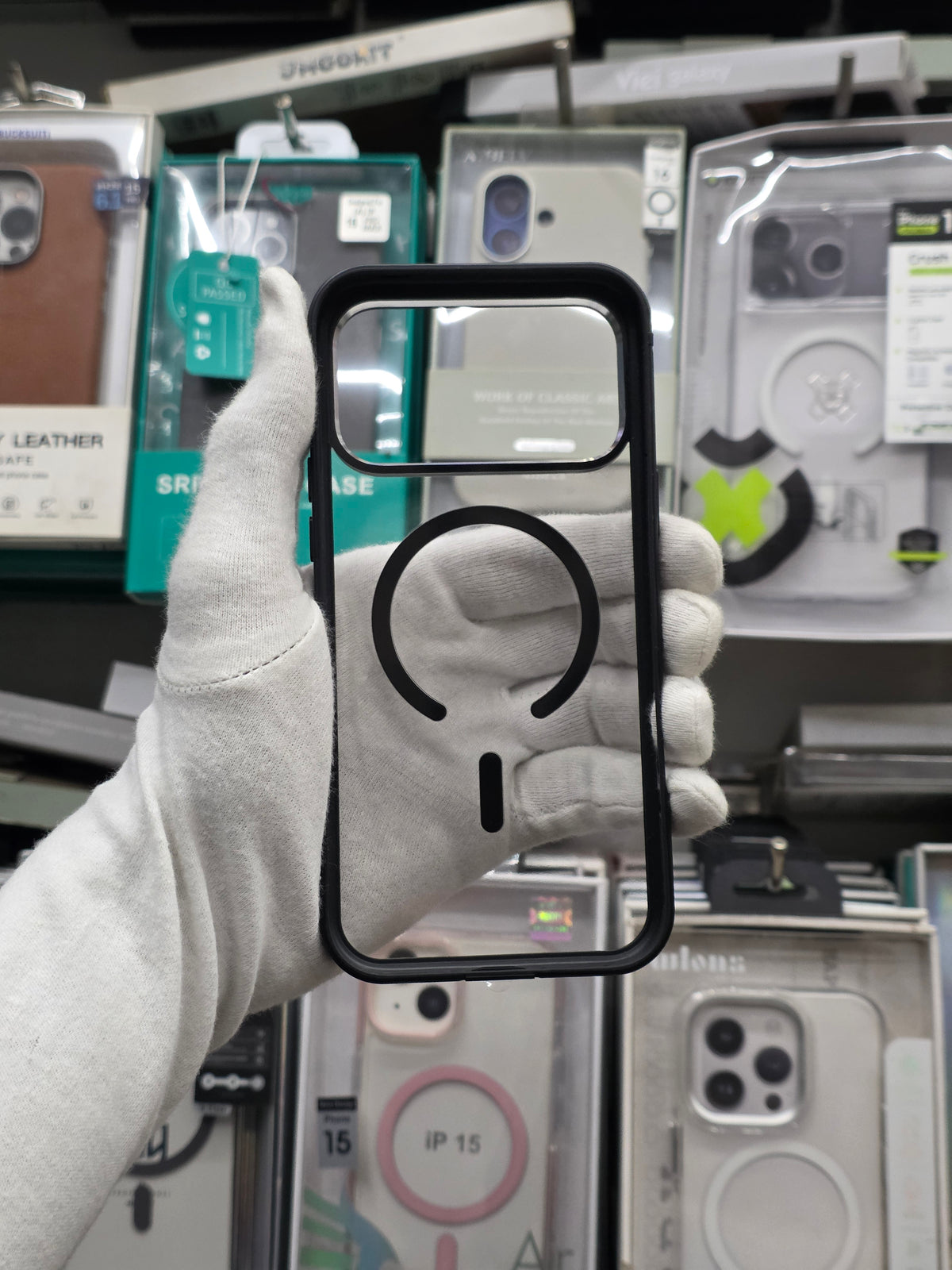 SRP Metallic MagSafe Clear Case - iPhone 18 Pro Back Cover