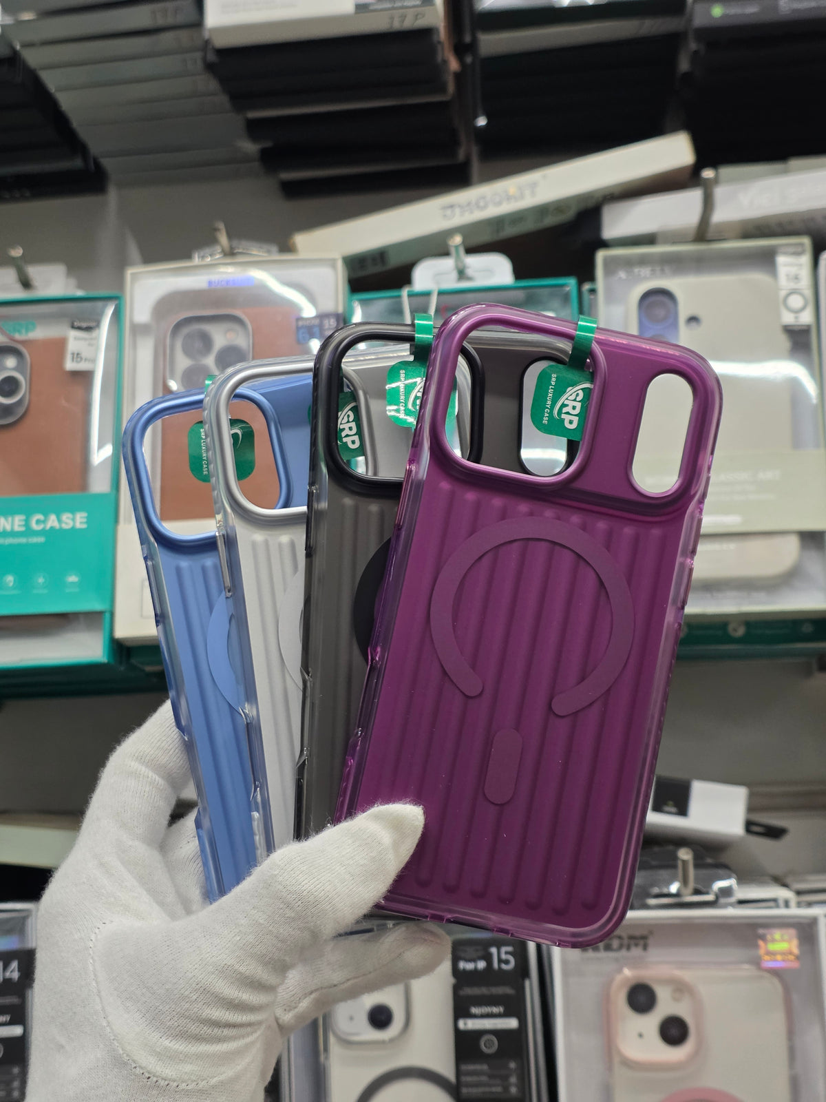 SRP Ribbed Magnetic Case Cover - iPhone 18 Pro Max Back Cover