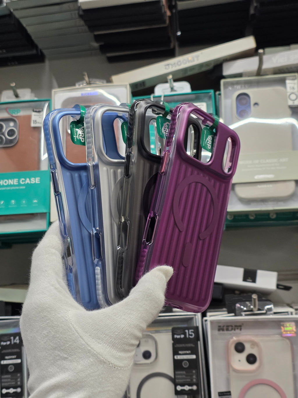 SRP Ribbed Magnetic Case Cover - iPhone 18 Pro Max Back Cover