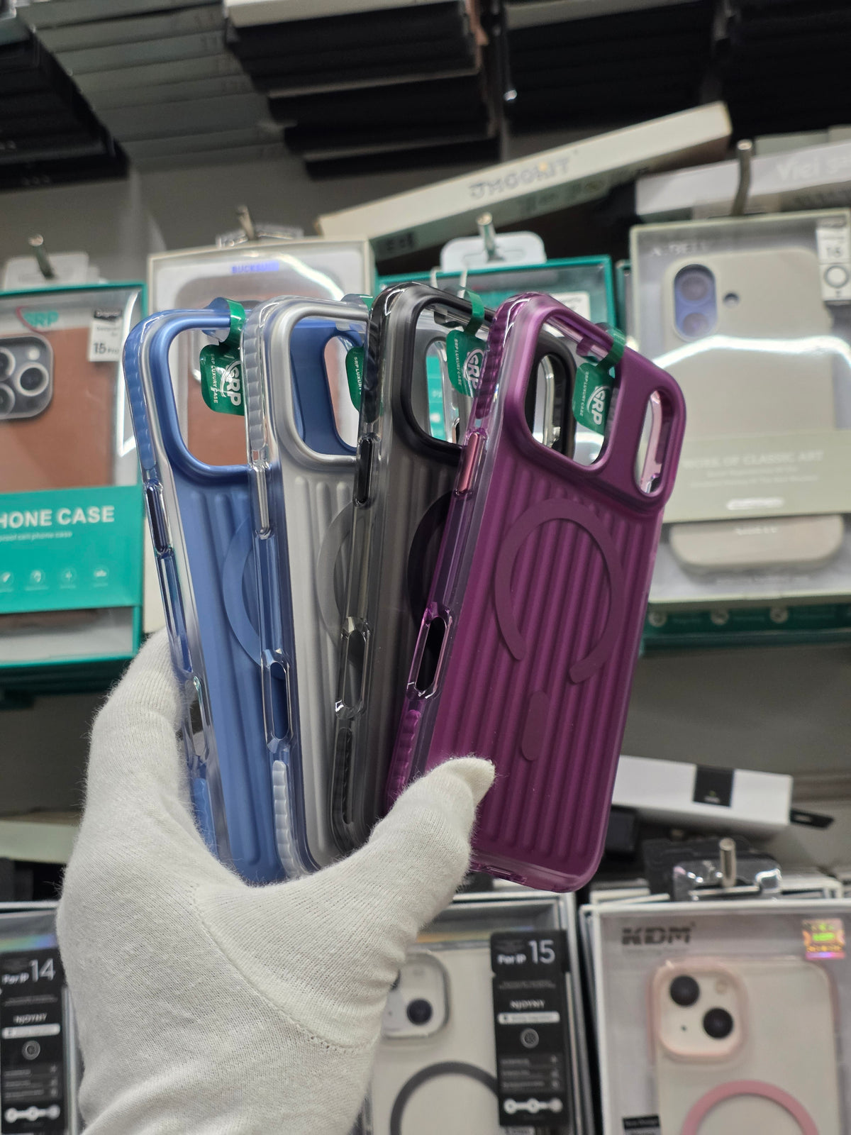 SRP Ribbed Magnetic Case Cover - iPhone 18 Pro Max Back Cover