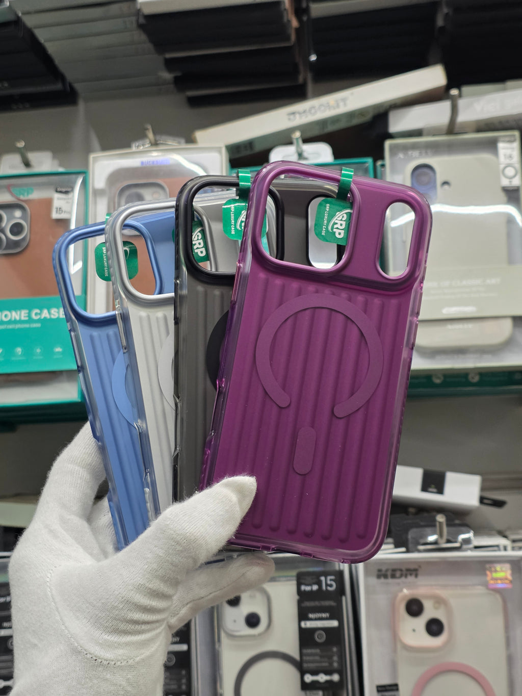 SRP Ribbed Magnetic Case Cover - iPhone 18 Pro Max Back Cover