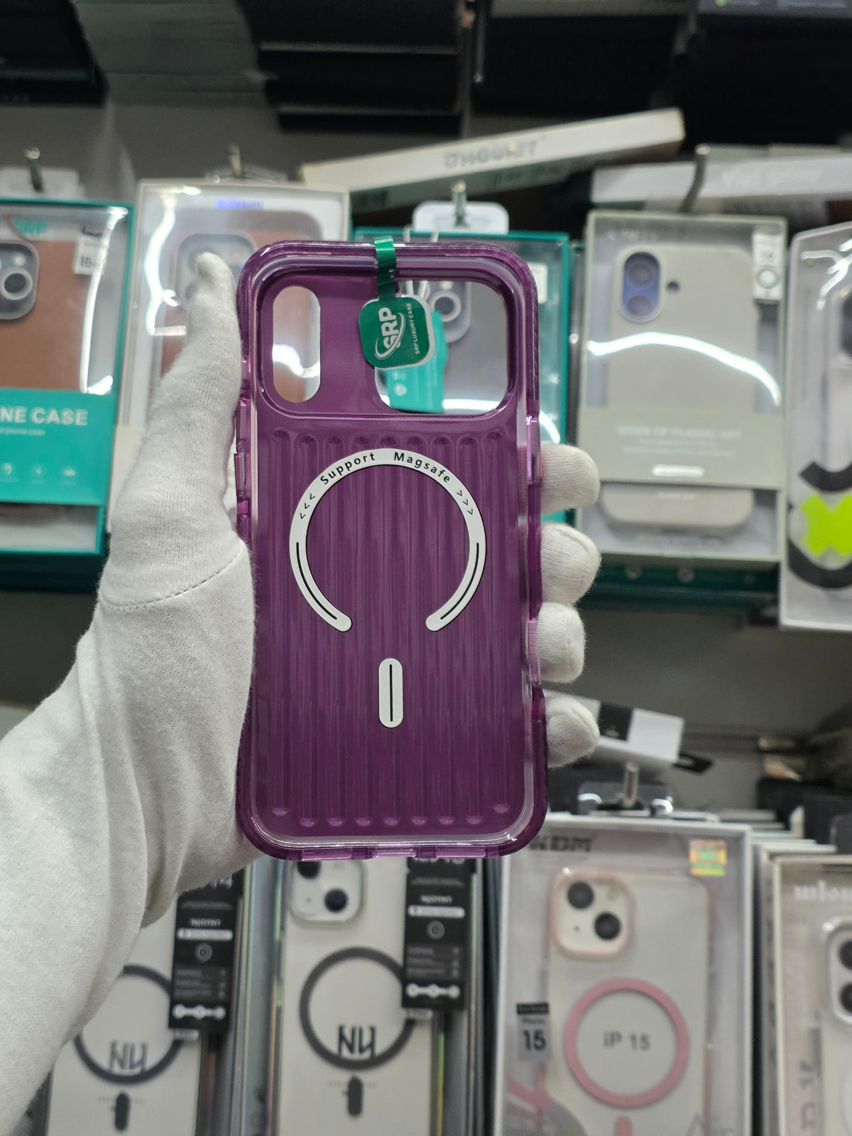 SRP Ribbed Magnetic Case Cover - iPhone 18 Pro Max Back Cover
