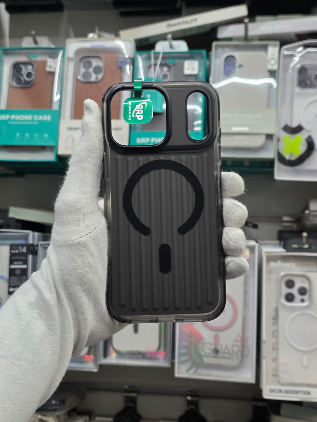 SRP Ribbed Magnetic Case Cover - iPhone 18 Pro  Back Cover