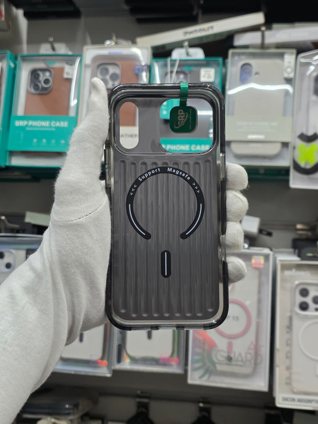 SRP Ribbed Magnetic Case Cover - iPhone 18 Pro Max Back Cover