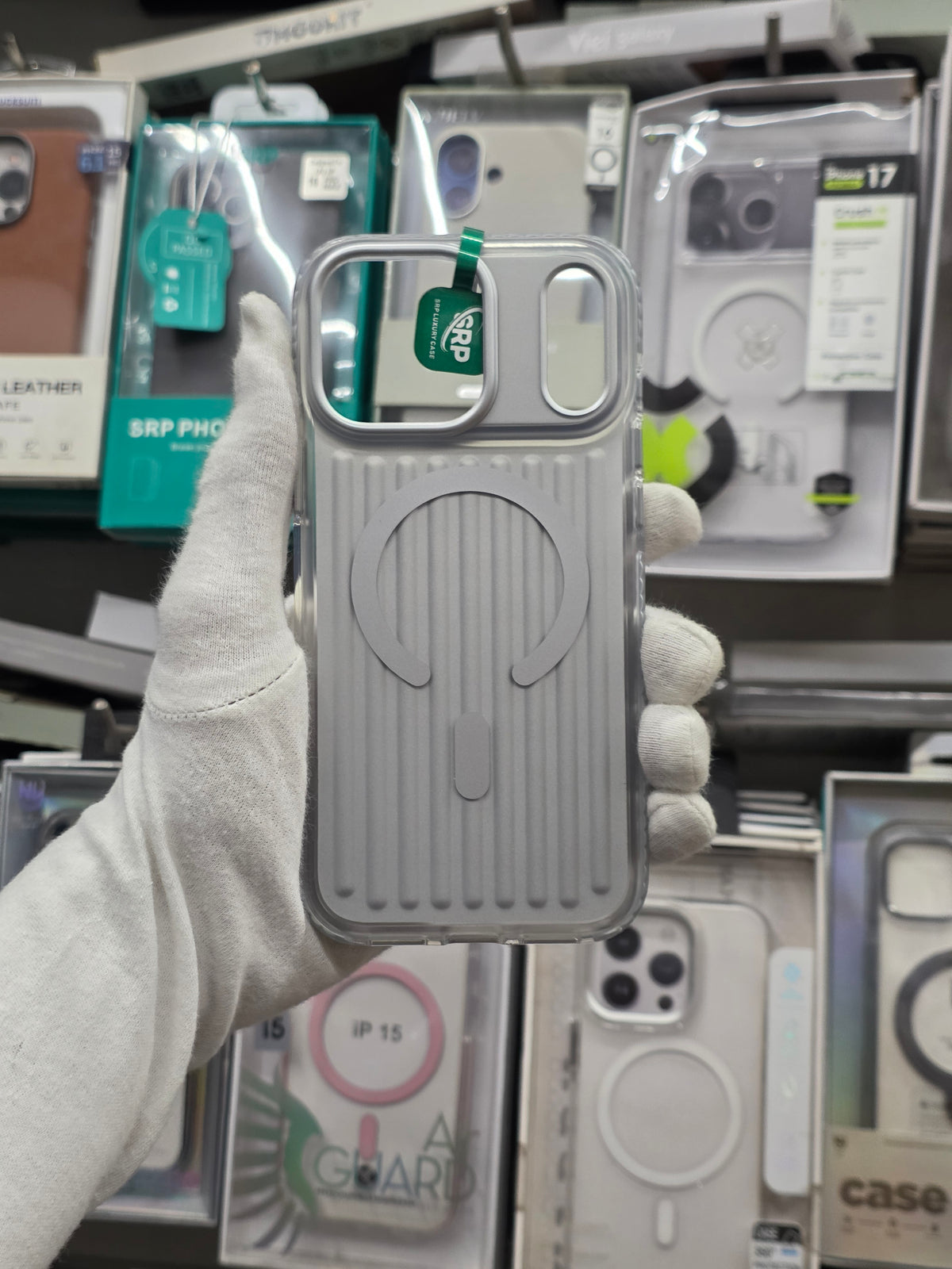 SRP Ribbed Magnetic Case Cover - iPhone 18 Pro  Back Cover