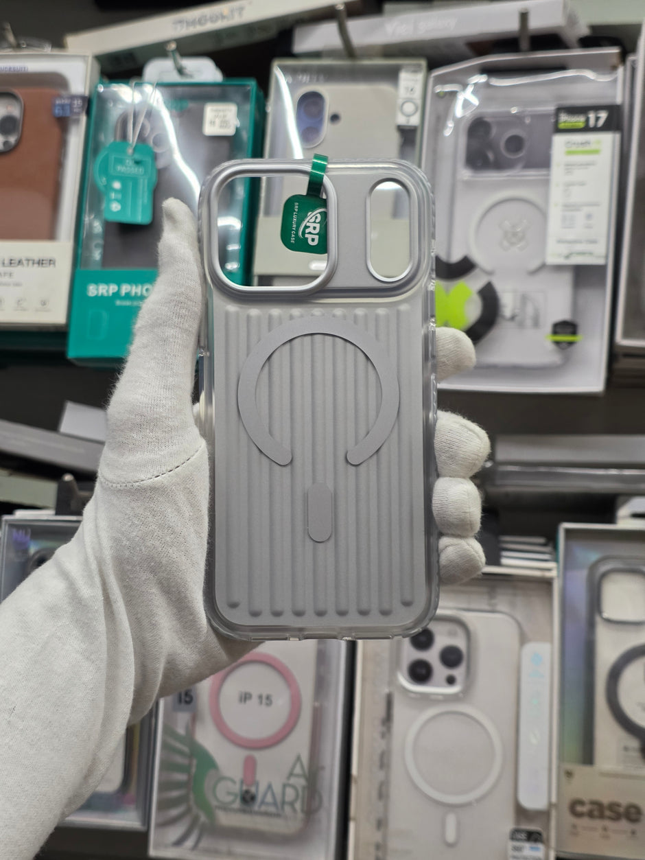 SRP Ribbed Magnetic Case Cover - iPhone 18 Pro  Back Cover