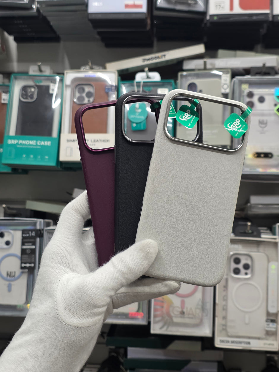 SRP  Pu Leather With Ai Sensor - iPhone 18 Pro Back Cover
