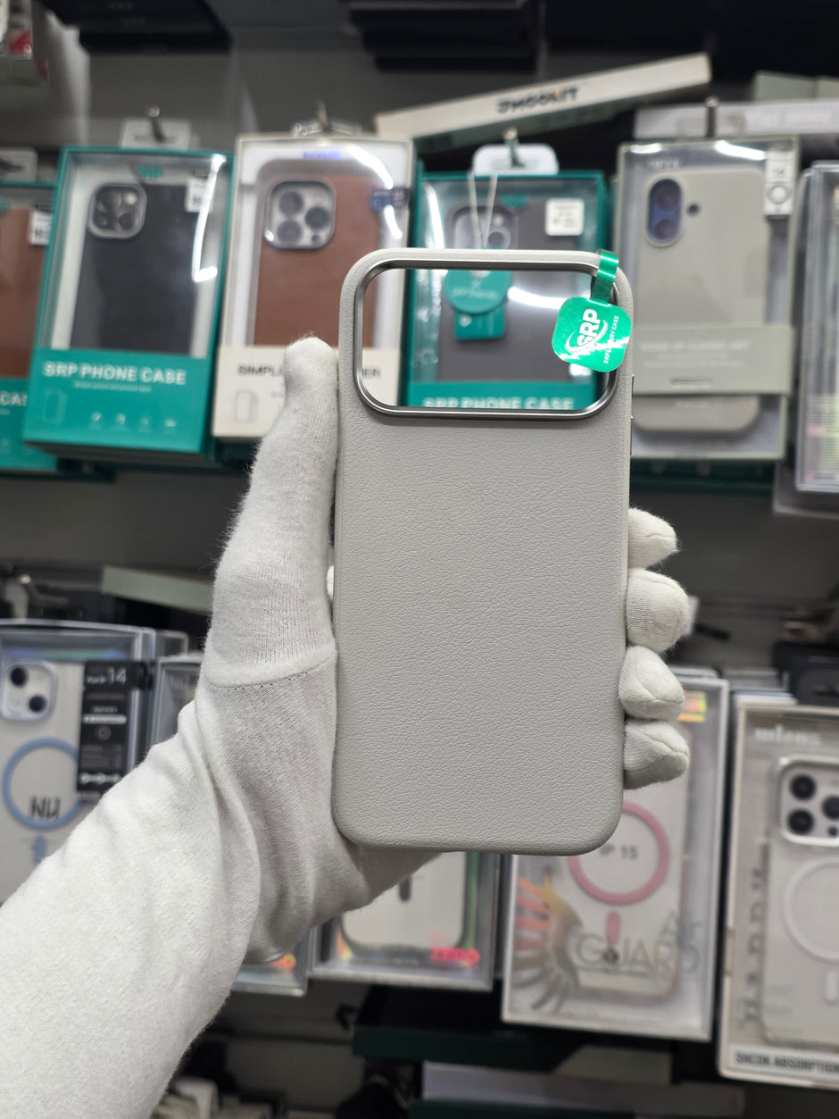 SRP  Pu Leather With Ai Sensor - iPhone 18 Pro Back Cover