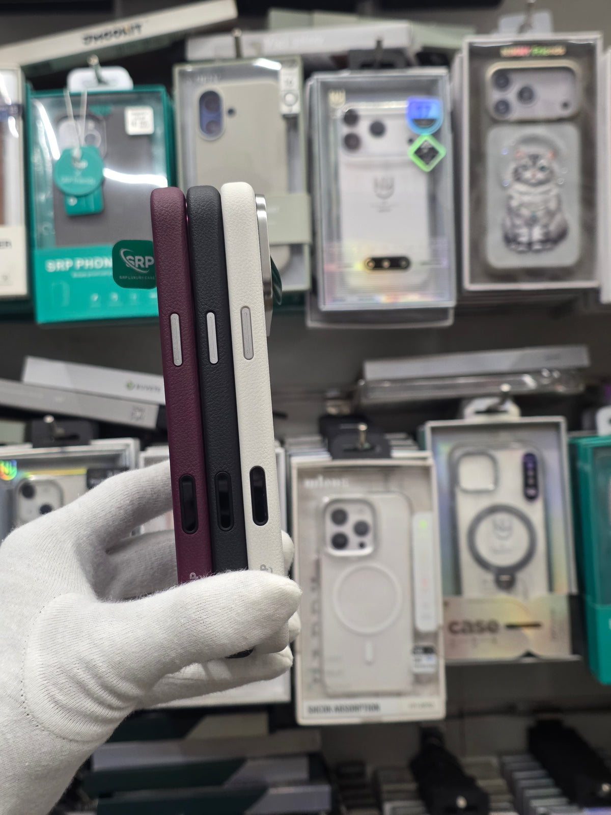 SRP  Pu Leather With Ai Sensor - iPhone 18 Pro Back Cover