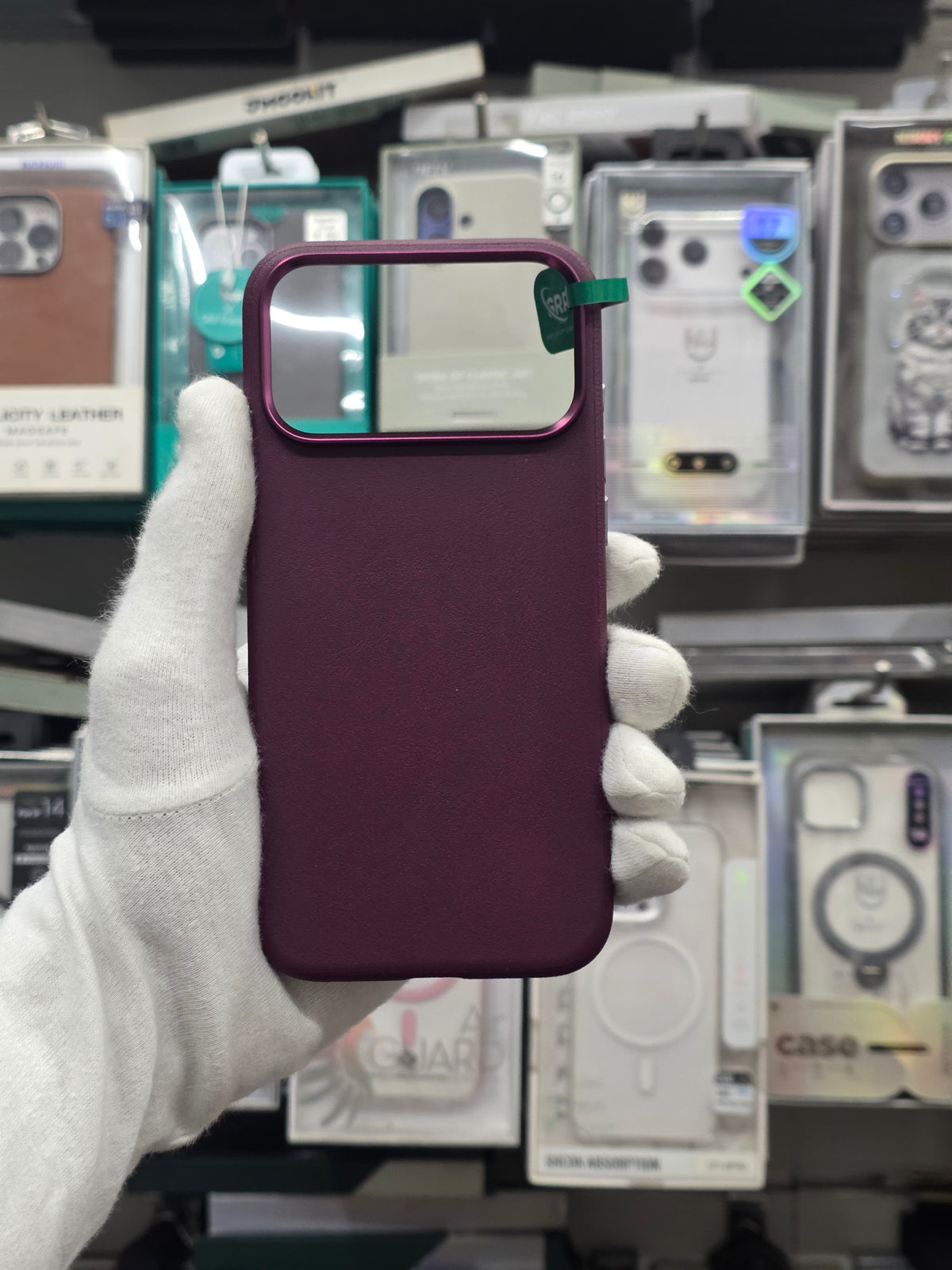 SRP  Pu Leather With Ai Sensor - iPhone 18 Pro Back Cover