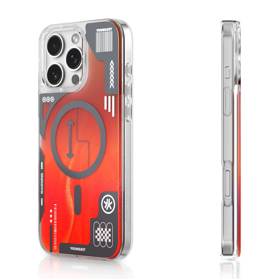 YOUNGKIT Cyberpunk Series - iPhone 15 Pro Max Back Cover