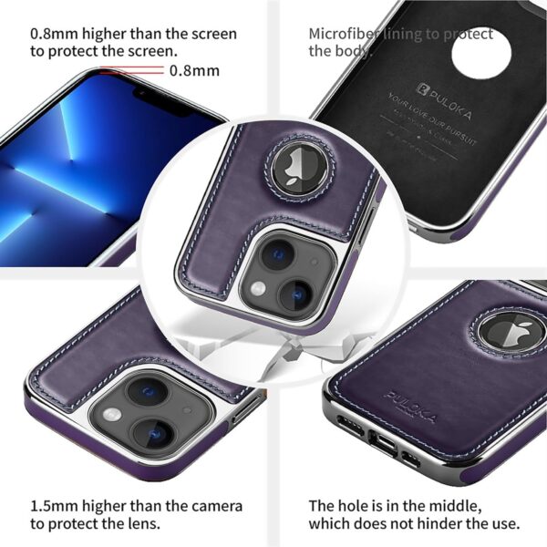 PULOKA Classic Leather - iPhone 13 Back Cover