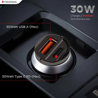Neopack Turbo Car Charger 30
