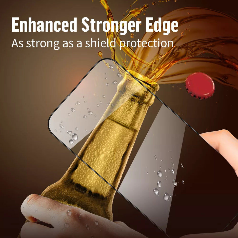 Blueo Anti Static HD Tempered Clear Glass for iPhone 15