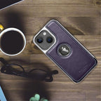 PULOKA Classic Leather - iPhone 14 Plus Back Cover