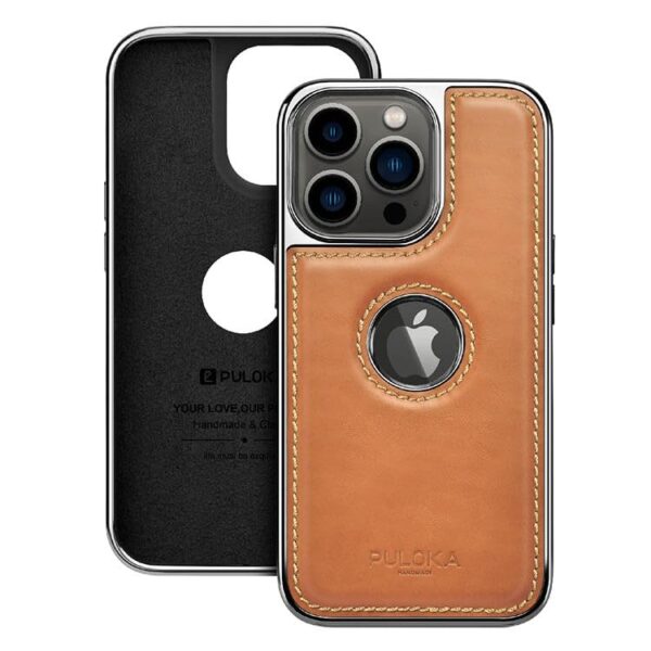 PULOKA Classic Leather - iPhone 15 Pro Max Back Cover