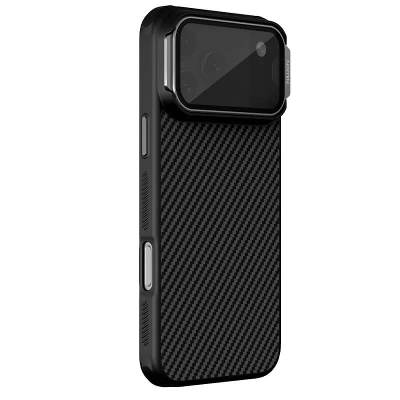 Nillkin CarboProp Magnetic MagSafe Transparent Lens Guard Edition Aramid fiber armor case - Apple iPhone 18 Pro Back Cover