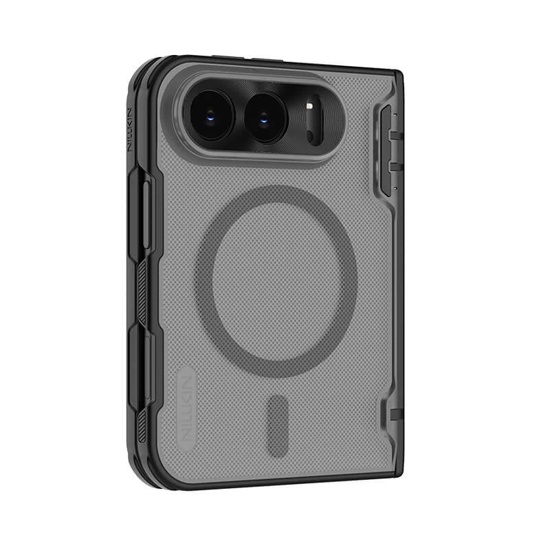 Nillkin Super Frosted Shield Fold Magnetic Matte cover case - Apple iPhone Duo