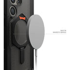 UAG Plasma XTE with MagSafe & Metal Kickstand For Samusung S25 Ultra - Clear