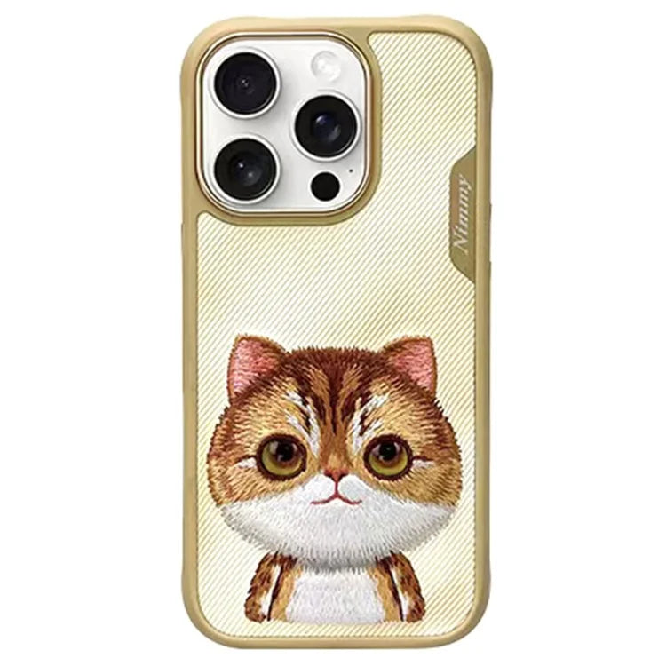 Nimmy Golden British Shorthair For iPhone 16 Pro Back Cover