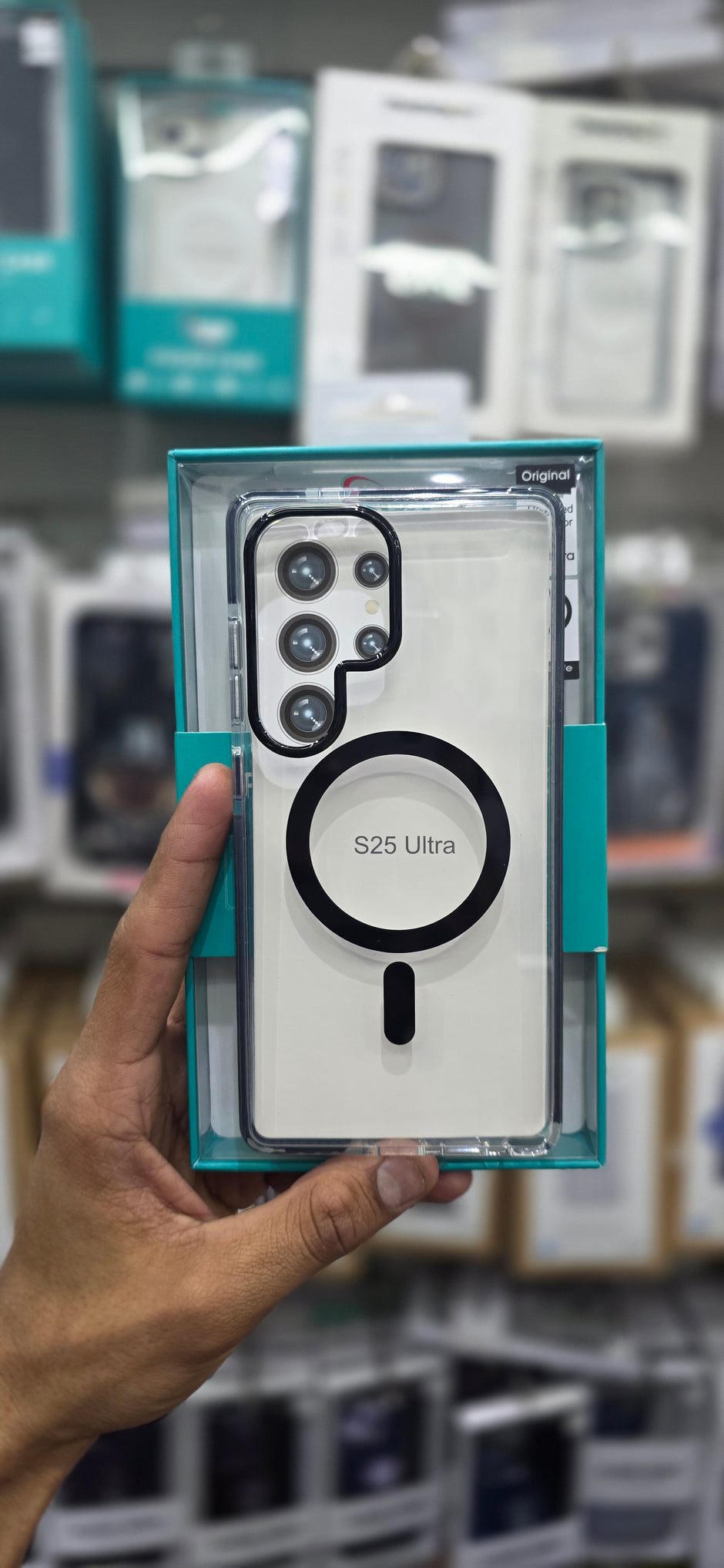 SRP Clear Compatible With MagSafe Case For Samsung S25 Ultra