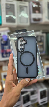 NY Smoke Transparent Case With Magsafe For Samusng S25