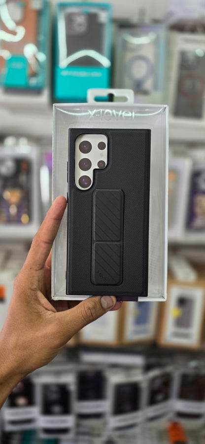 X-LEVEL Stealth Knight Leather Case - Samsung S24 Ultra