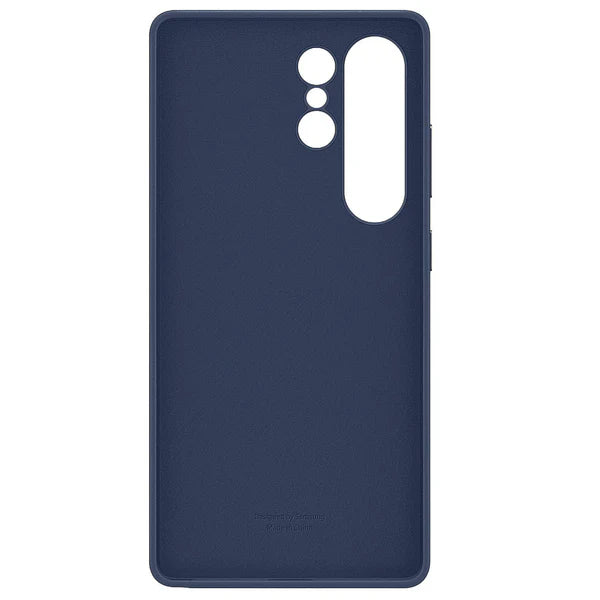 Blue Leather Cover For Samsung S25 Ultra