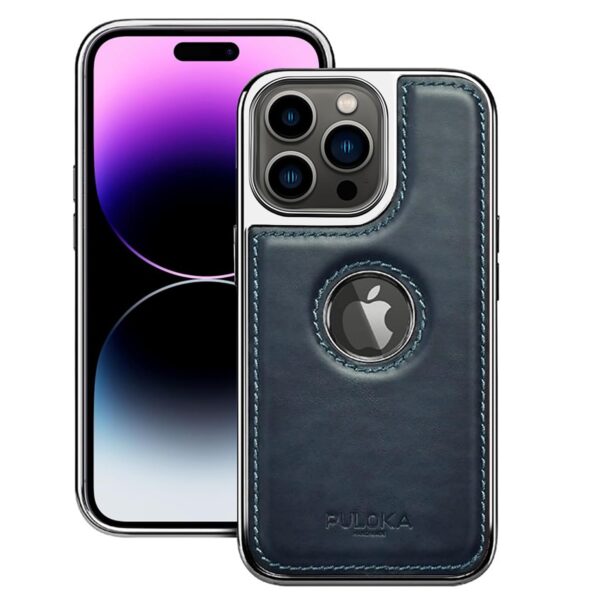 PULOKA Classic Leather - iPhone 15 Pro Max Back Cover
