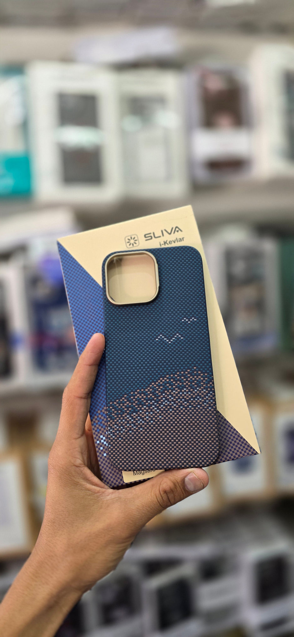 Sliva Real Carbon Fiber Case Super Slim Original with Magsafe - iPhone 16 Pro Max Cover Back Cover