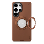 YOUNGKIT Matte Leather Case With Magnetic Stand - Samsung S25 Ultra