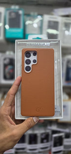 GLSMAXLAB PU Leather Case For Samsung S25 Ultra
