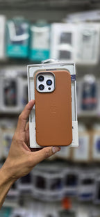 BUCKSUITI PU Slim Leather Case - iPhone 16 Pro Back Cover
