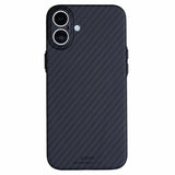 X-LEVEL Magnetic Carbon Fiber Texture Case - iPhone 16 Back Cover