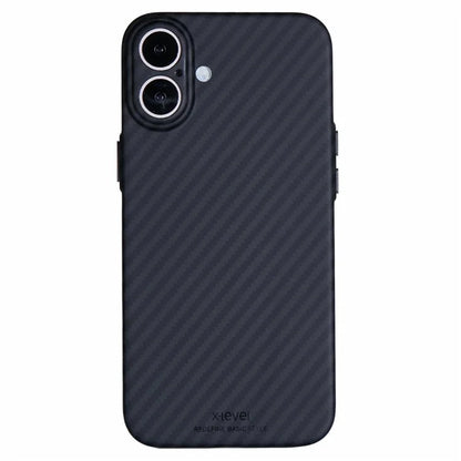 X-LEVEL Magnetic Carbon Fiber Texture Case - iPhone 16