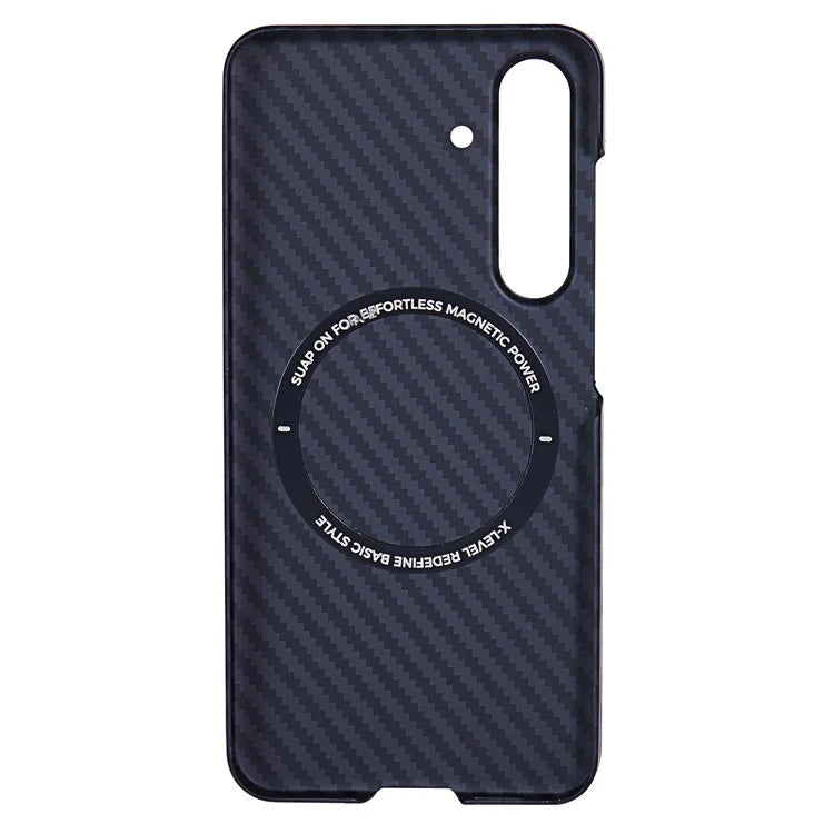 X-LEVEL Magnetic Carbon Fiber Texture Case - Samsung S24