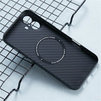 X-LEVEL Magnetic Carbon Fiber Texture Case - iPhone 16 Back Cover