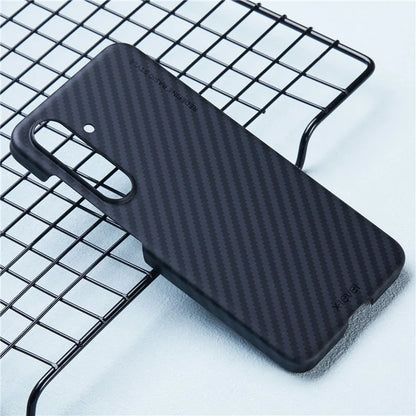 X-LEVEL Magnetic Carbon Fiber Texture Case - Samsung S24