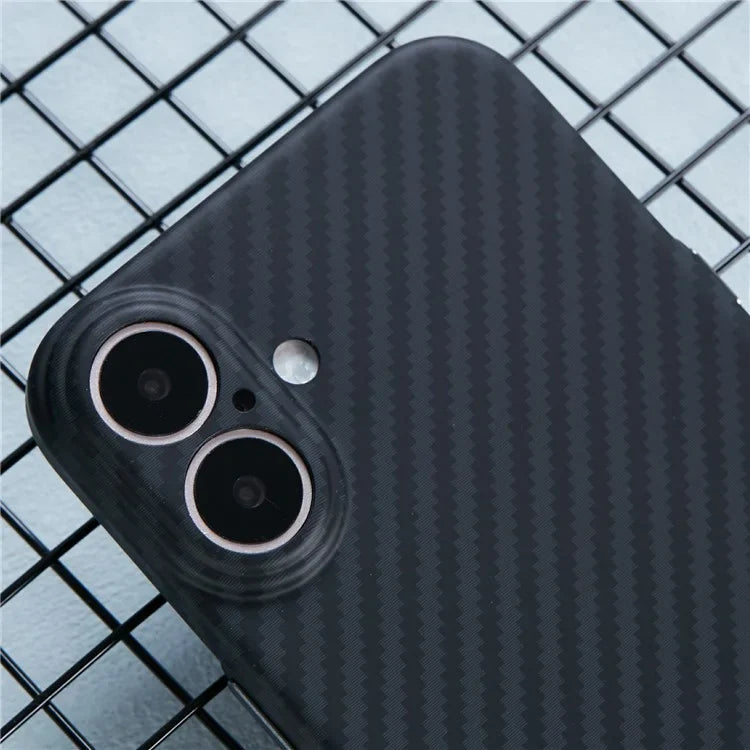 X-LEVEL Magnetic Carbon Fiber Texture Case - iPhone 16 Plus Back Cover
