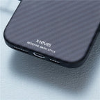 X-LEVEL Magnetic Carbon Fiber Texture Case - iPhone 16 Pro Max Back Cover