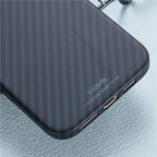 X-LEVEL Magnetic Carbon Fiber Texture Case - iPhone 16 Plus Back Cover